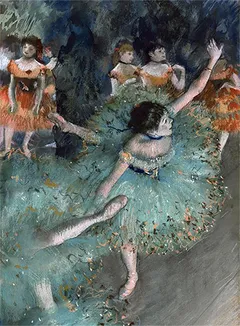 Bailarina en balanceo
