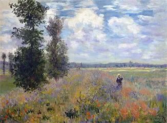 Campo de amapolas en Argenteuil
