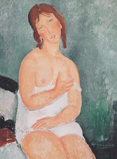 Cuadro Cariatide de Amedeo Modigliani
