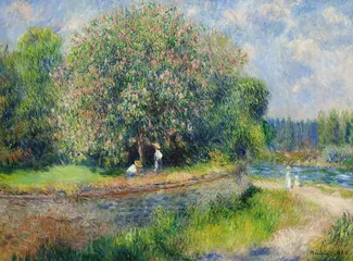 Cuadro Castaño en Flor de Pierre Auguste Renoir