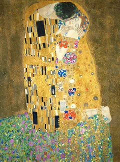 Cuadro El Beso de Gustav Klimt