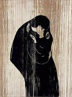 El Beso IV de Munch