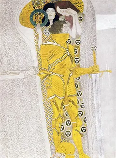 Cuadro El Fuerte Bien Armado de Gustav Klimt