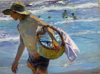 Cuadro El Pescador de Joaquín Sorolla y Bastida