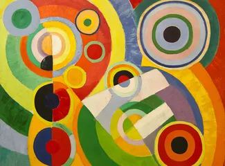 Cuadro El Ritmo de la Alegría de Vivir de Robert Delaunay