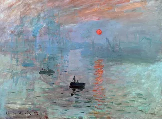 Cuadro Impresión Sol Naciente de Oscar-Claude Monet