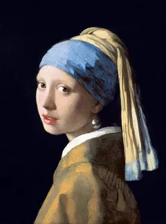 Cuadro La Joven de la Perla de Johannes  Jan Vermeer