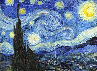 Cuadro La Noche Estrellada de Vincent Willem Van Gogh