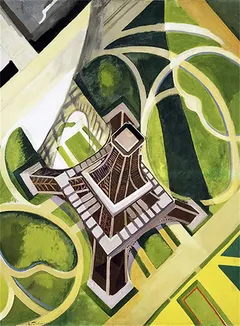 La Torre Eiffel y Jardin du Champ de Mars