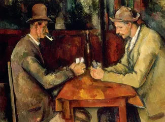 Cuadro Los Jugadores de Cartas de Paul Cézanne