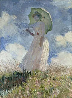 Mujer con un Parasol