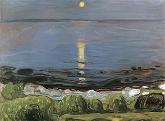 Noche de verano en la playa