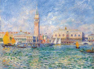 Cuadro Palacio Ducal de Venecia de Oscar-Claude Monet