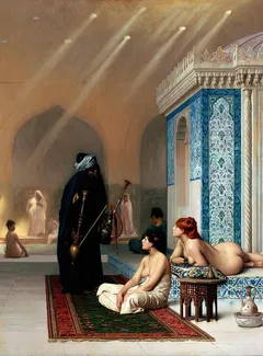 Cuadro Piscina en un Harem de Jean-Léon Gérôme