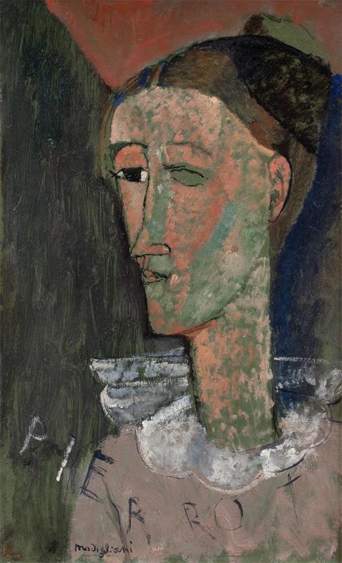 Cuadro de Amedeo Modigliani - Self