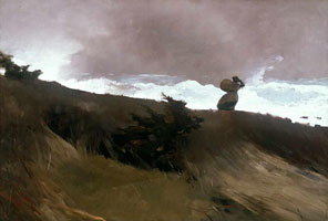 Cuadro de Homer winslow - El viento del oeste