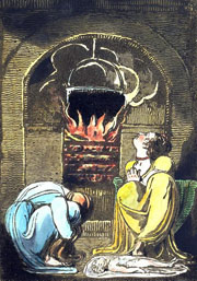 Cuadro de William Blake  - Europa. Una Profecía, Lámina 8 (Bentley 9)