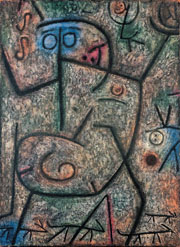 Cuadro de Paul Klee - Oh! Estos rumores!