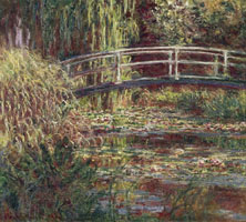 Cuadro de Oscar-Claude Monet - El Puente Japonés IV