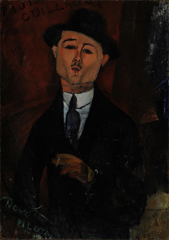 Cuadro de Amedeo Modigliani - Paul Guillaume, Novo Pilota (1915)
