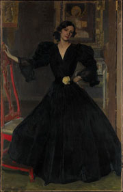Cuadro de Joaquín Sorolla y Bastida - Señora de sorolla