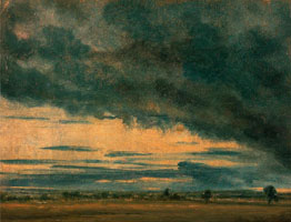 Cuadro de John Constable - Estudio en la nube