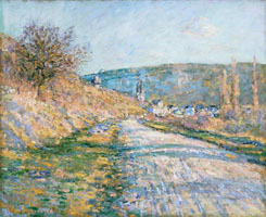 Cuadro de Oscar-Claude Monet - El Camino a Vétheuil