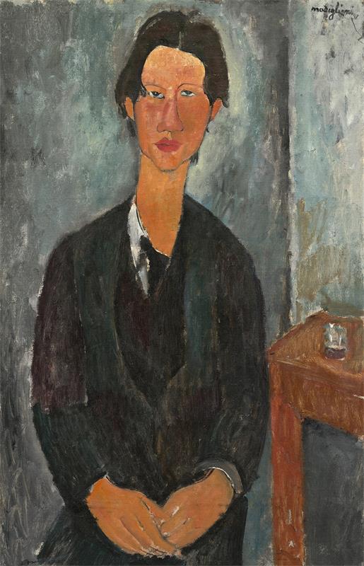 Cuadro de Amedeo Modigliani - Chaim Soutine (1917)