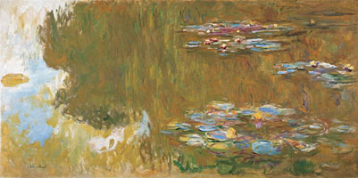 Cuadro de Oscar-Claude Monet - El Lirio del Estanque de Agua c. 191719