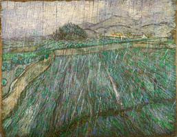 Cuadro de Vincent Willem van Gogh  - Lluvia