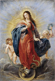 Cuadro de Peter Paul Rubens - La Inmaculada Concepción de Rubens
