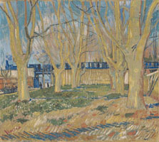 Cuadro de Vincent Willem van Gogh  - El Viaducto en Arles, alias El tren azul