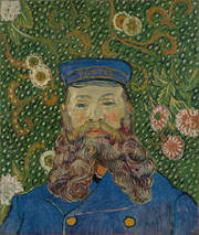 Cuadro de Vincent Willem van Gogh  - Retrato de Joseph Roulin-