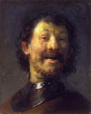 Cuadro de Rembrandt Harmenszoon van Rijn  - El hombre riendo