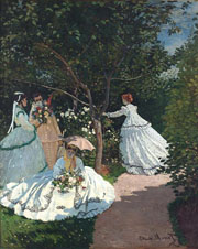 Cuadro de Oscar-Claude Monet - Mujeres en el Jardín