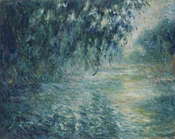 Cuadro de Oscar-Claude Monet - Mañana en el Sena