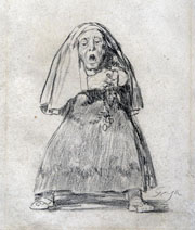 Cuadro de Francisco de Goya y Lucientes - Beata. Álbum