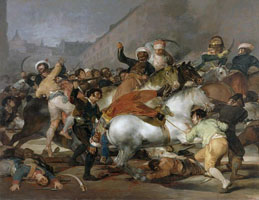 Cuadro de Francisco de Goya y Lucientes - El 2 de mayo de 1808 en Madrid, o La lucha con los Mamelucos 