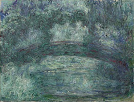 Cuadro de Oscar-Claude Monet - El Puente Japonés VIII