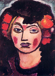 Cuadro de Alexej von Jawlensky - Chica española