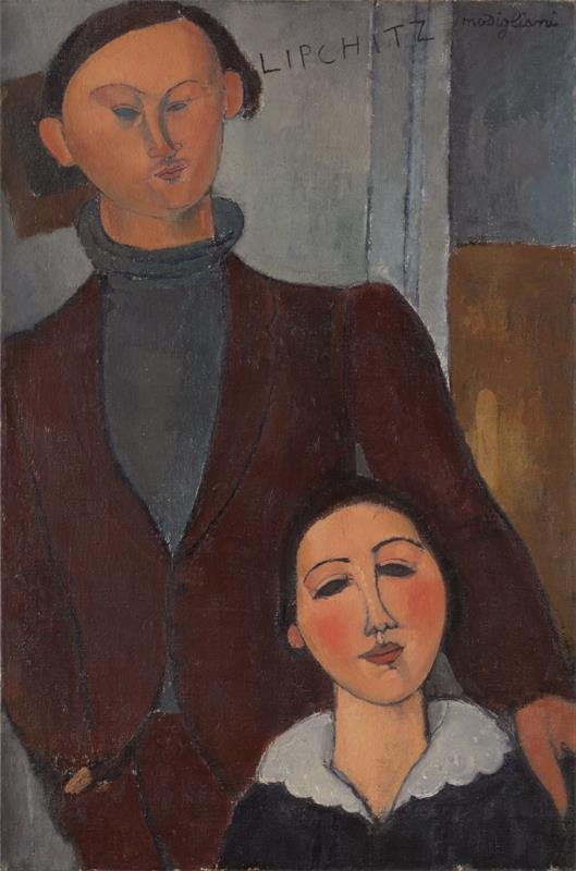 Cuadro de Amedeo Modigliani - Jacques And Berthe Lipchitz