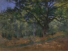 Cuadro de Oscar-Claude Monet - El Roble de Bodmer, Fontainebleau