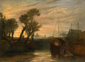 Cuadro de Joseph Mallord William Turner - Abadía de Newark
