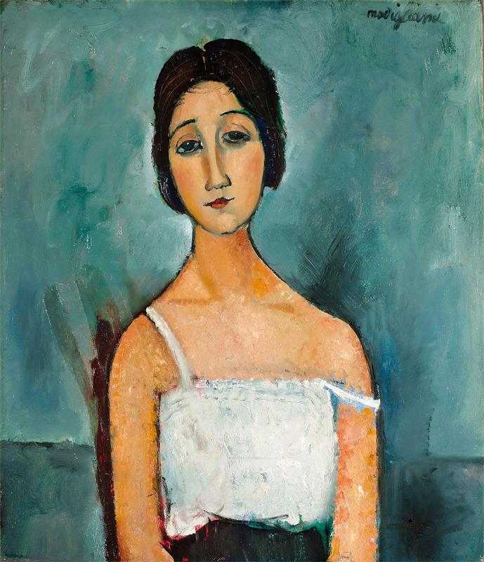 Cuadro de Amedeo Modigliani - Christina