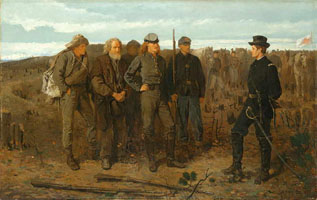 Cuadro de Homer winslow - Prisioneros del Frente