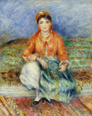 Cuadro de Pierre Auguste Renoir - Niña de Argelia