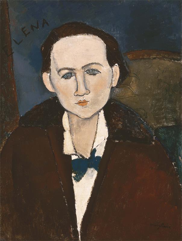 Cuadro de Amedeo Modigliani - Elena Povolozky