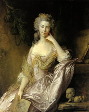 Cuadro de Thomas Gainsborough - Retrato de la señora Drummond