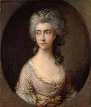 Cuadro de Thomas Gainsborough - Mary Heberden