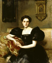 Cuadro de John Singer Sargent  - Elizabeth Winthrop Chanler (La Sra. John Jay Chapman)